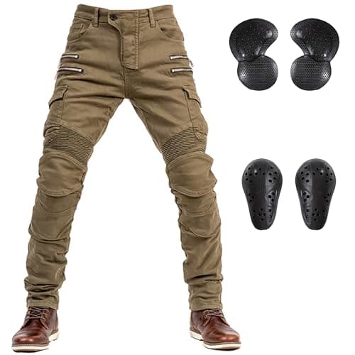 LOMENG Armored Riding Jeans